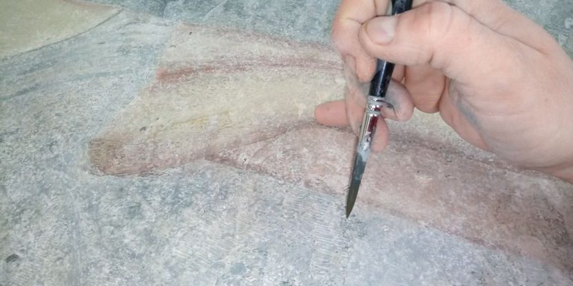 Risarcimento pittorico dipinto Ritocco dipinto murale
