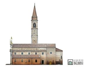 fotogrammetria drone restauri chiesa 