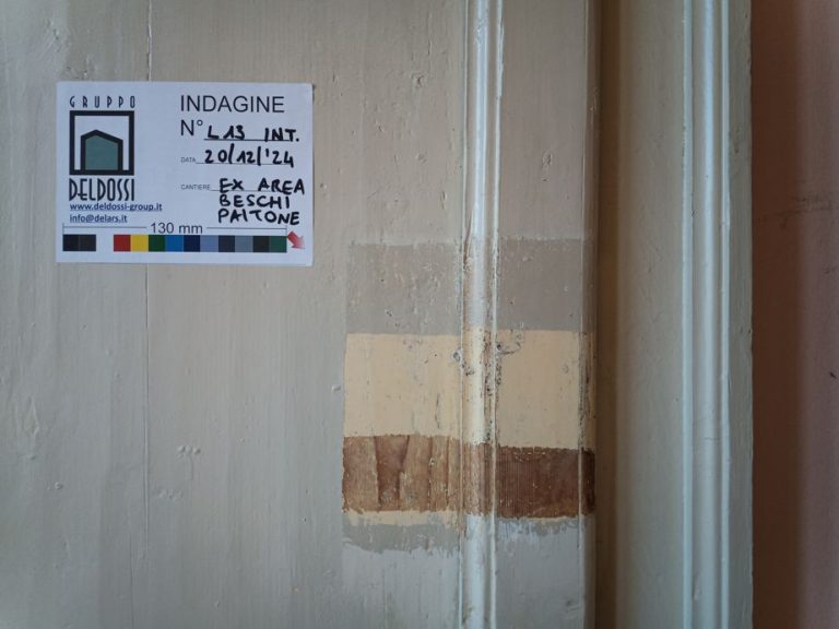 paitone restauri indagini stratigrafica