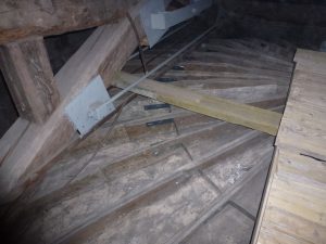 Restauro Centine Volta In legno Intradosso