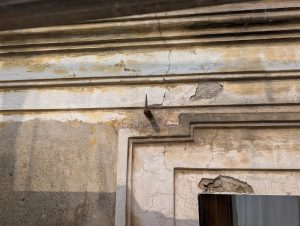 Restauro intonaco storico facciata