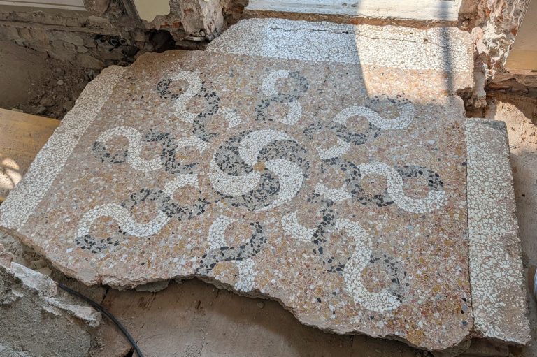 Restauro mosaico e seminato beni culturali