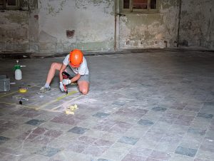 Edificio storico pavimentazioni restauri 